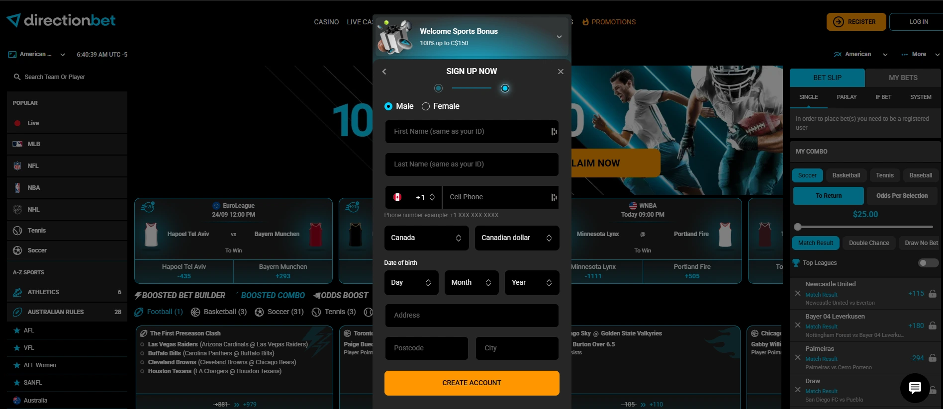 Directionbet online kasino