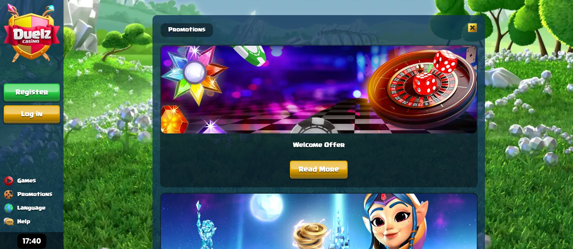 Duelz online kasino